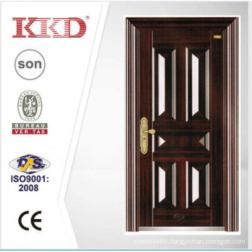 2014 New Design Security Steel Door KKD-106 With New Pait Main Door Made In China